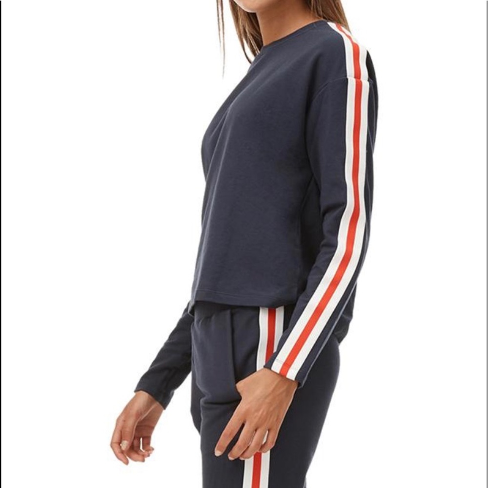 Allfenix Tyra navy sweat set